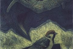 Song-of-Silence,-Etching,-30''X22''